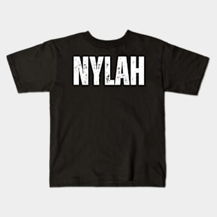 Nylah Name Gift Birthday Holiday Anniversary Kids T-Shirt